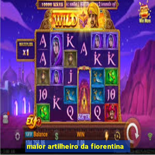 maior artilheiro da fiorentina